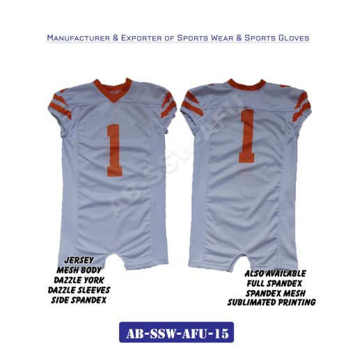 Football Uniform100% Polyester Sublimated
