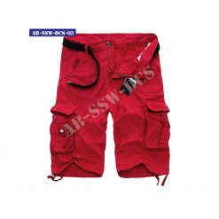 Women's Cotton Loose Fit Zipper Shorts AB-SSW-DCS-03