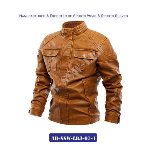 Fashion Leather Jackets For Men and Women AB-SSW-LRJ-07-1