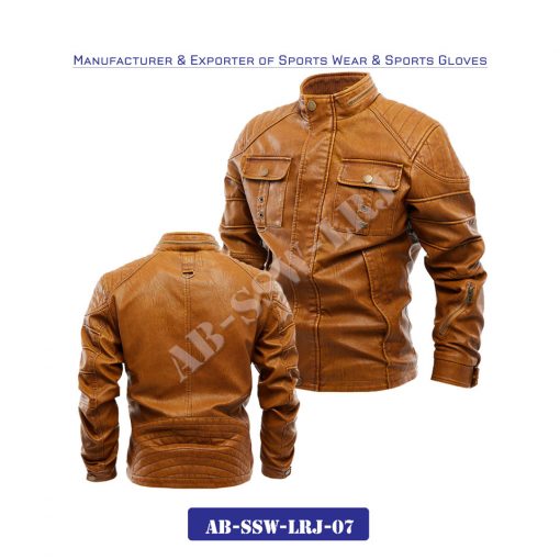 Fashion Leather Jackets For Men and Women AB-SSW-LRJ-07