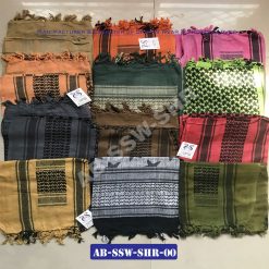 Hot Selling 100% Cotton Shemagh Scarf AB-SSW-SHR-00
