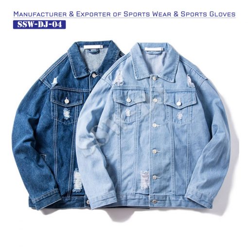 Hotsale Cropped Oversize Denim Jacket SSW-DJ-04