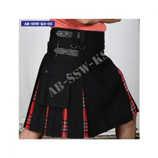 High Quality Scottish Kilt Pocket Style (AB-SSW-KS-03)